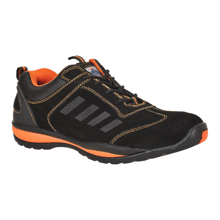 Portwest FW34 Steelite Lusum Safety Trainers S1P HRO 1#colour_orange 2#colour_orange