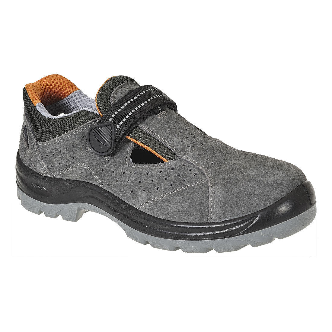 Portwest FW42 Steelite Obra Sandal S1 1#colour_grey