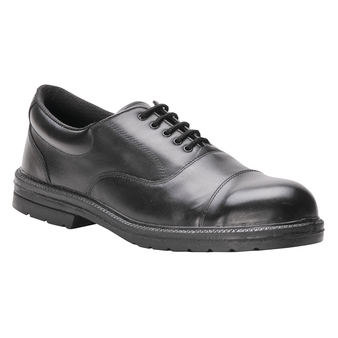 Portwest FW47 Steelite Executive Oxford Shoes S1P 1#colour_black