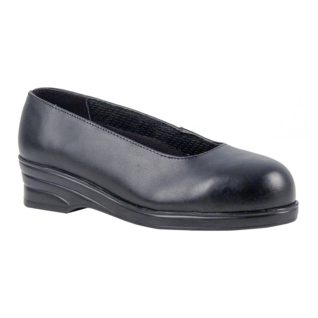 Portwest FW49 Steelite Ladies Court Shoes S1 1#colour_black
