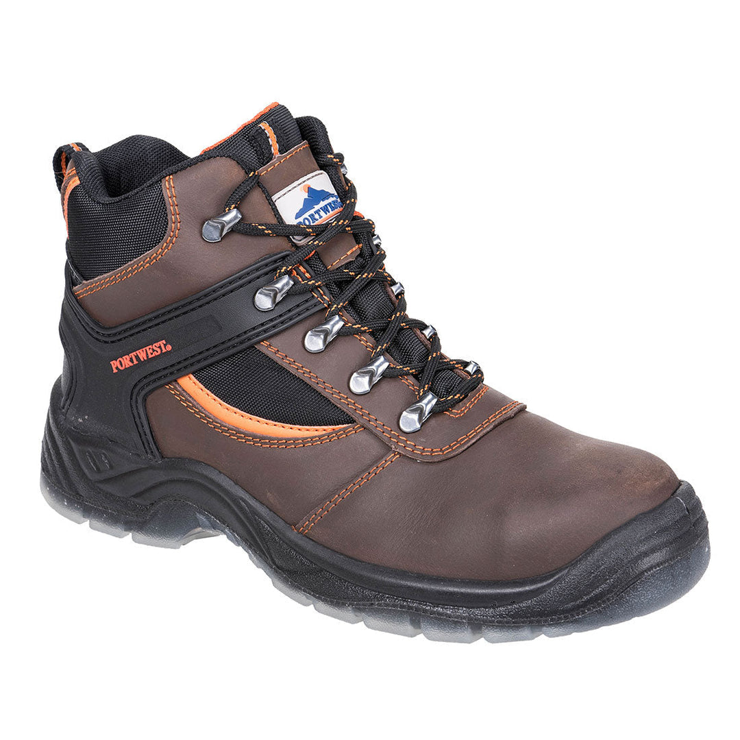 Portwest FW69 Steelite Mustang Boots S3 1#colour_brown