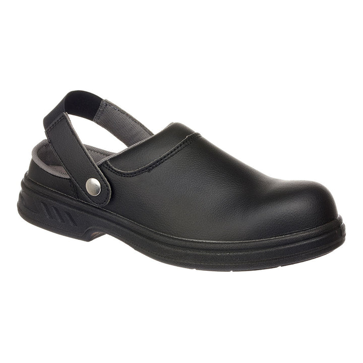 Portwest FW82 Steelite Safety Clogs SB AE WRU 1#colour_black