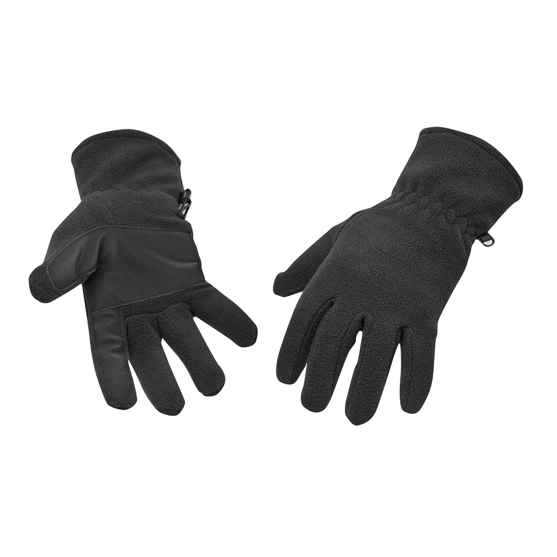 Portwest GL11 Fleece Gloves 1#colour_black