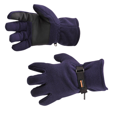Portwest GL12 Fleece Gloves Insulatex Lined 1#colour_navy