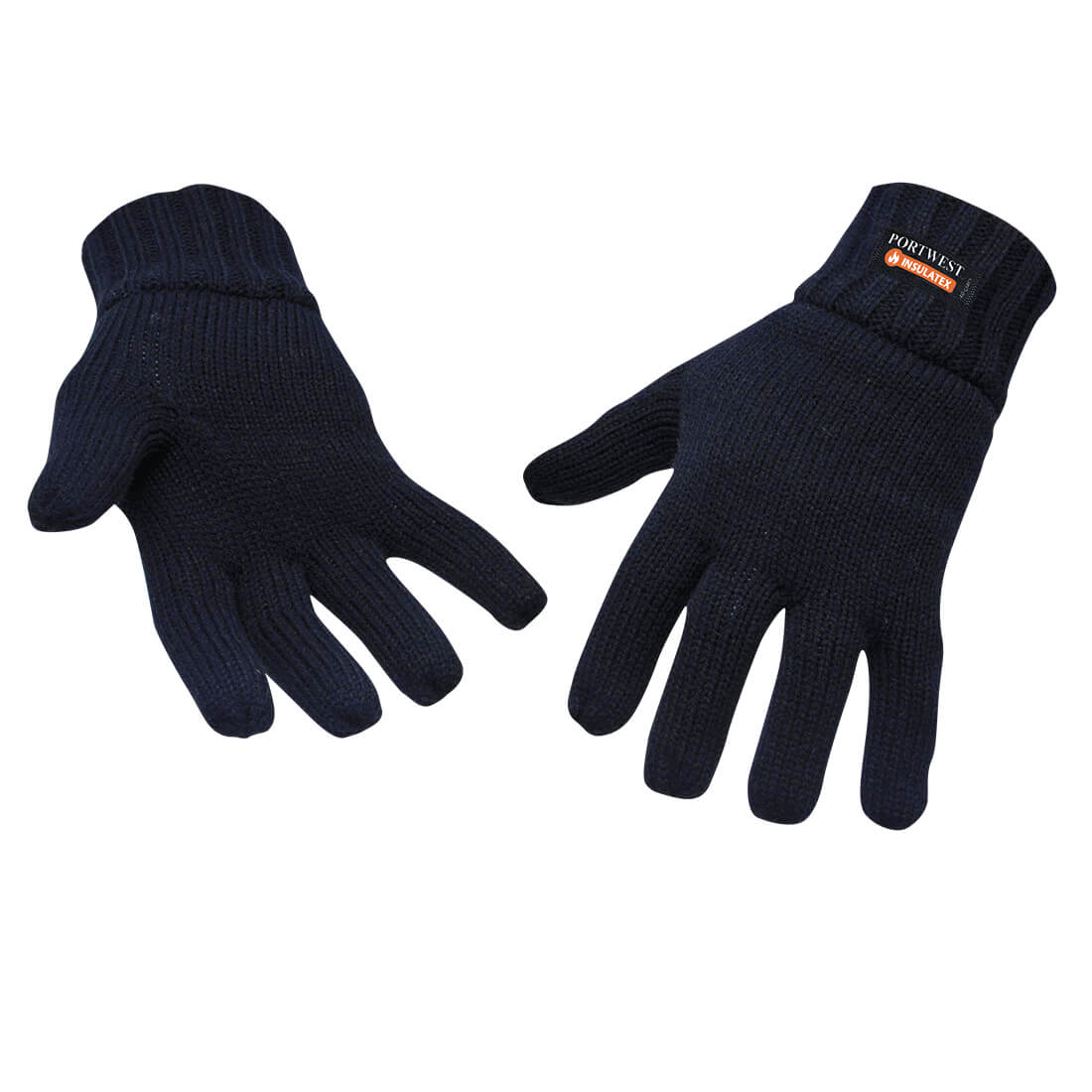 Portwest GL13 Knit Gloves Insulatex Lined 1#colour_navy