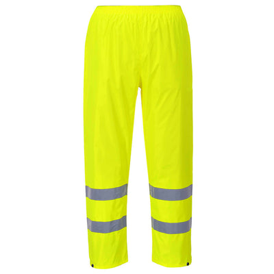 Portwest H441 Hi Vis Rain Trousers 1#colour_yellow
