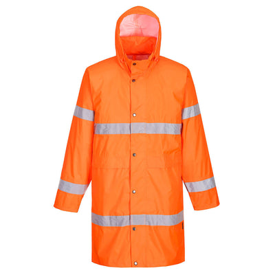 Portwest H442 Hi Vis Coat 100cm 1#colour_orange