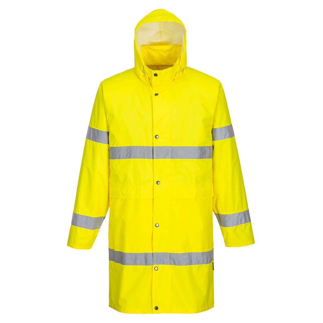 Portwest H442 Hi Vis Coat 100cm 1#colour_yellow