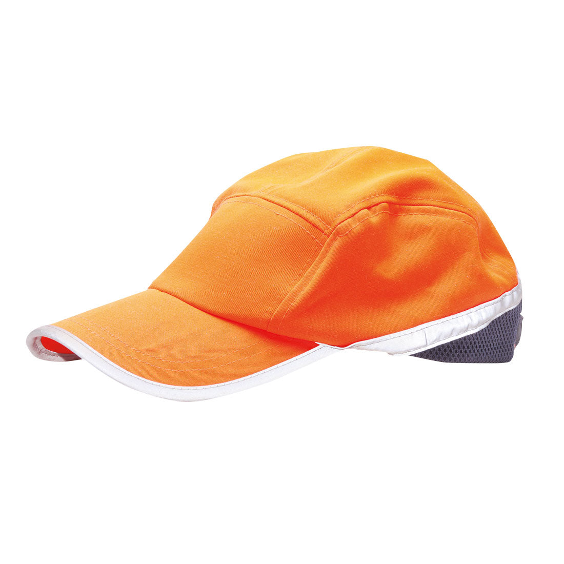 Portwest HB10 Hi Vis Baseball Cap 1#colour_orange-navy