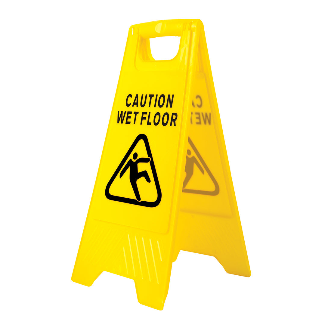 Portwest HV20 Wet Floor Warning Sign 1#colour_yellow