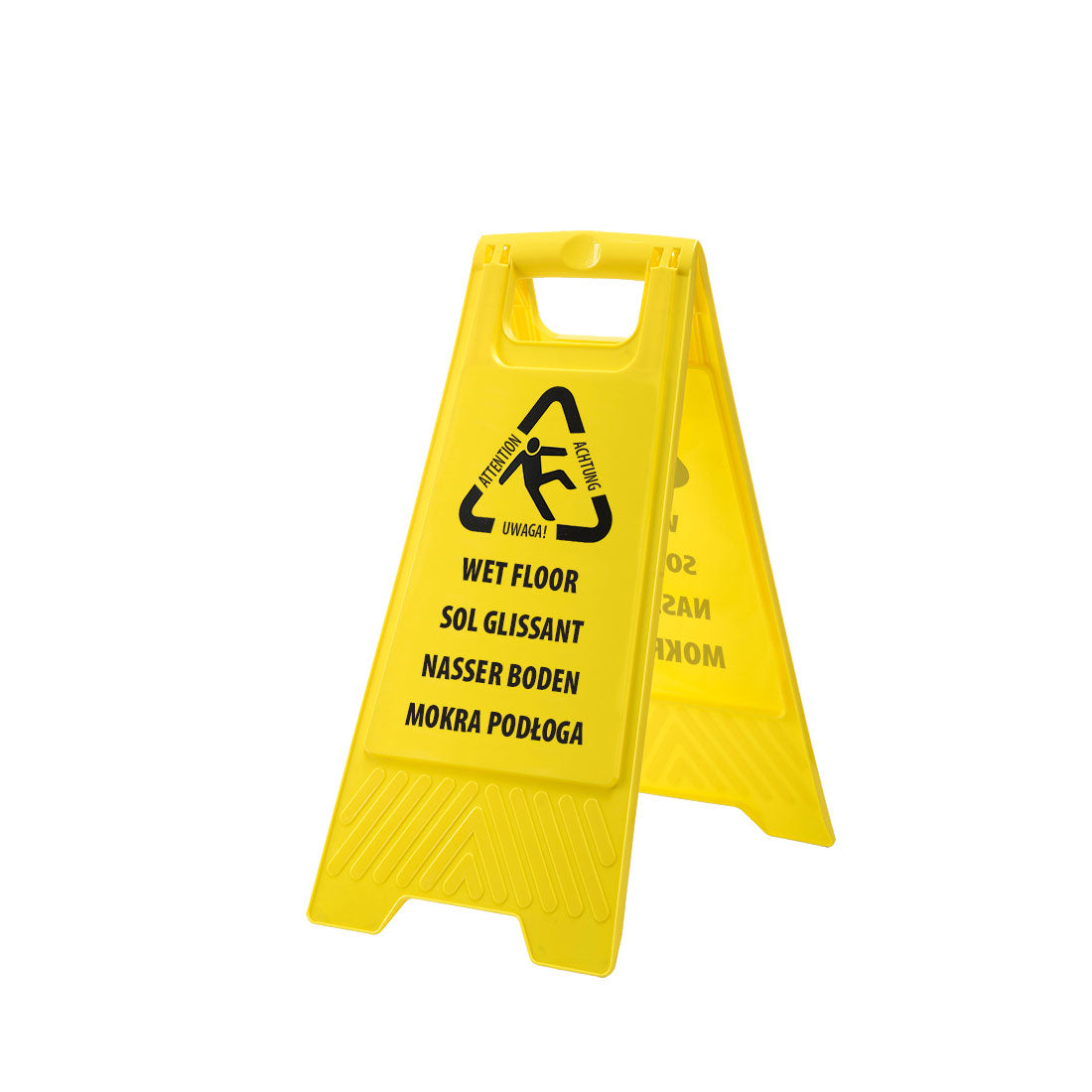 Portwest HV21 Euro Wet Floor Warning Sign 1#colour_yellow