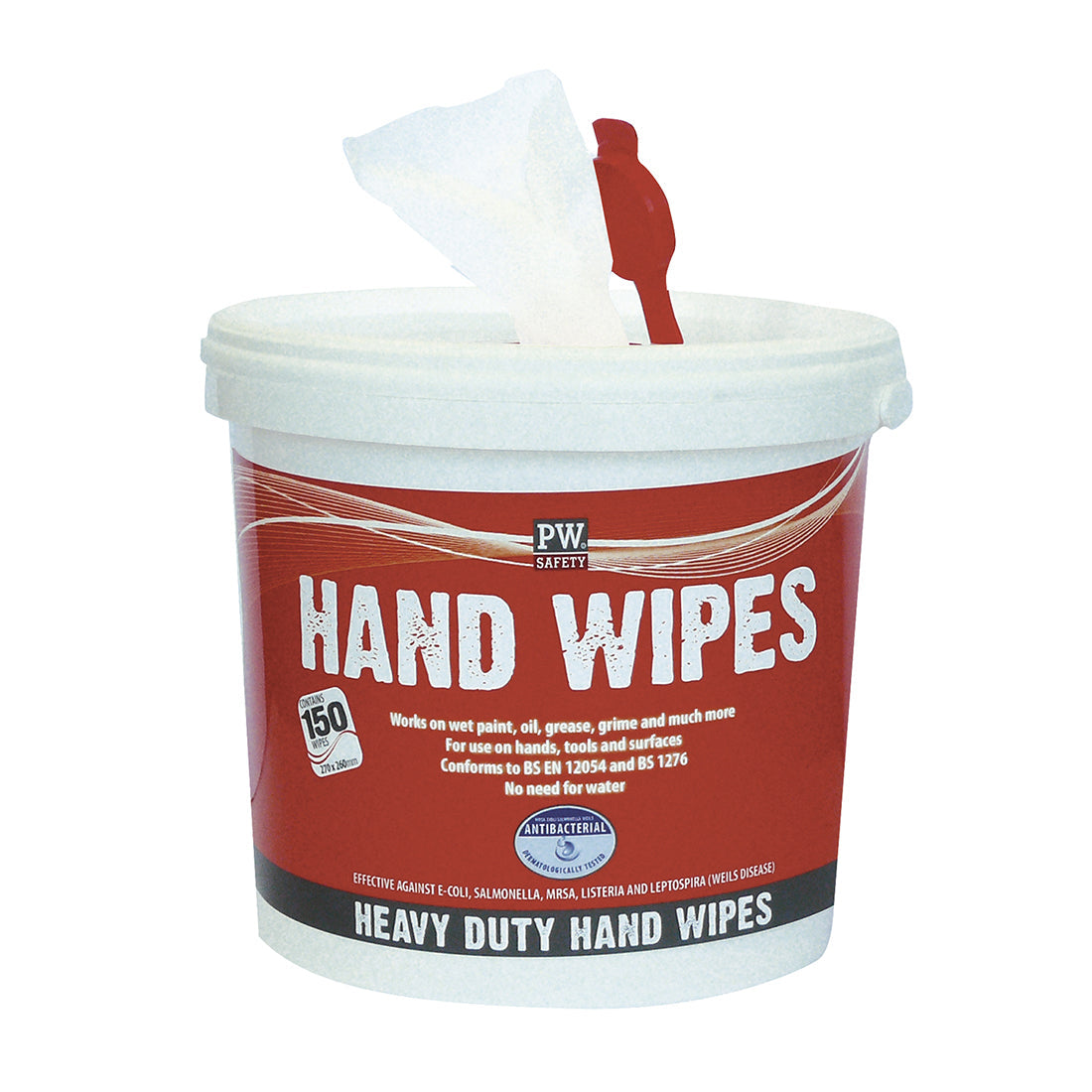 Portwest IW10 Hand Wipes (150 Wipes) 1#colour_white