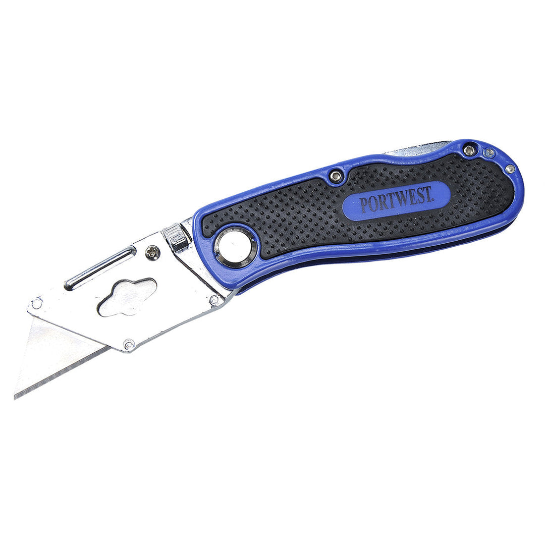 Portwest KN30 Folding Utility Knife 1#colour_blue