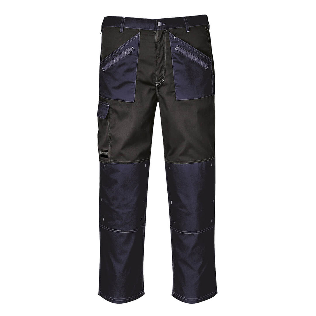 Portwest KS12 Chrome Trousers Navy/Black Main#colour_navy-black