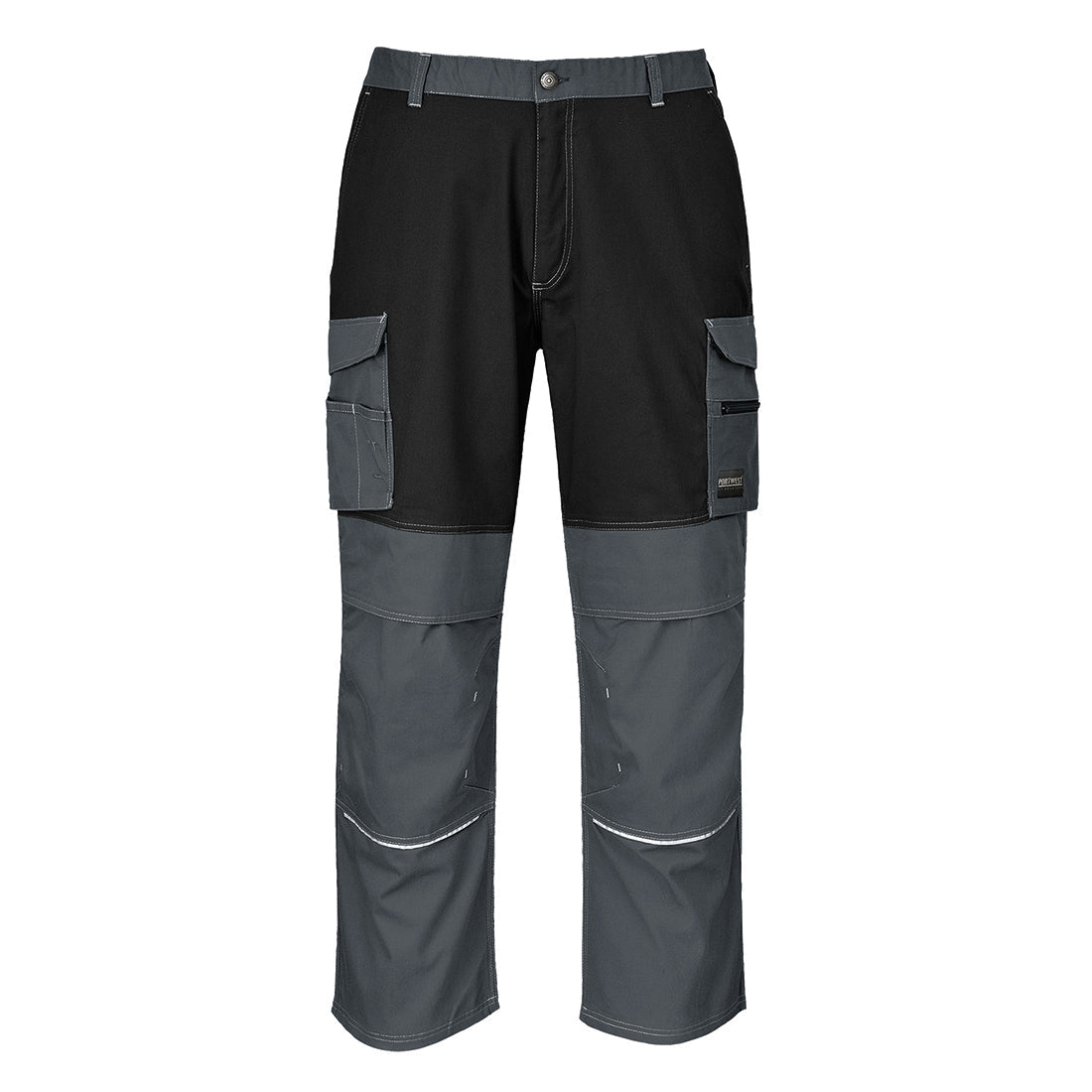 Portwest KS13 Granite Trousers 1#colour_zoom-grey-black
