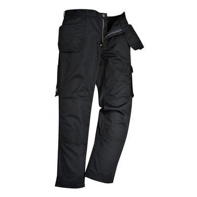 Portwest KS15 Slate Holster Trousers 1#colour_black 2#colour_black