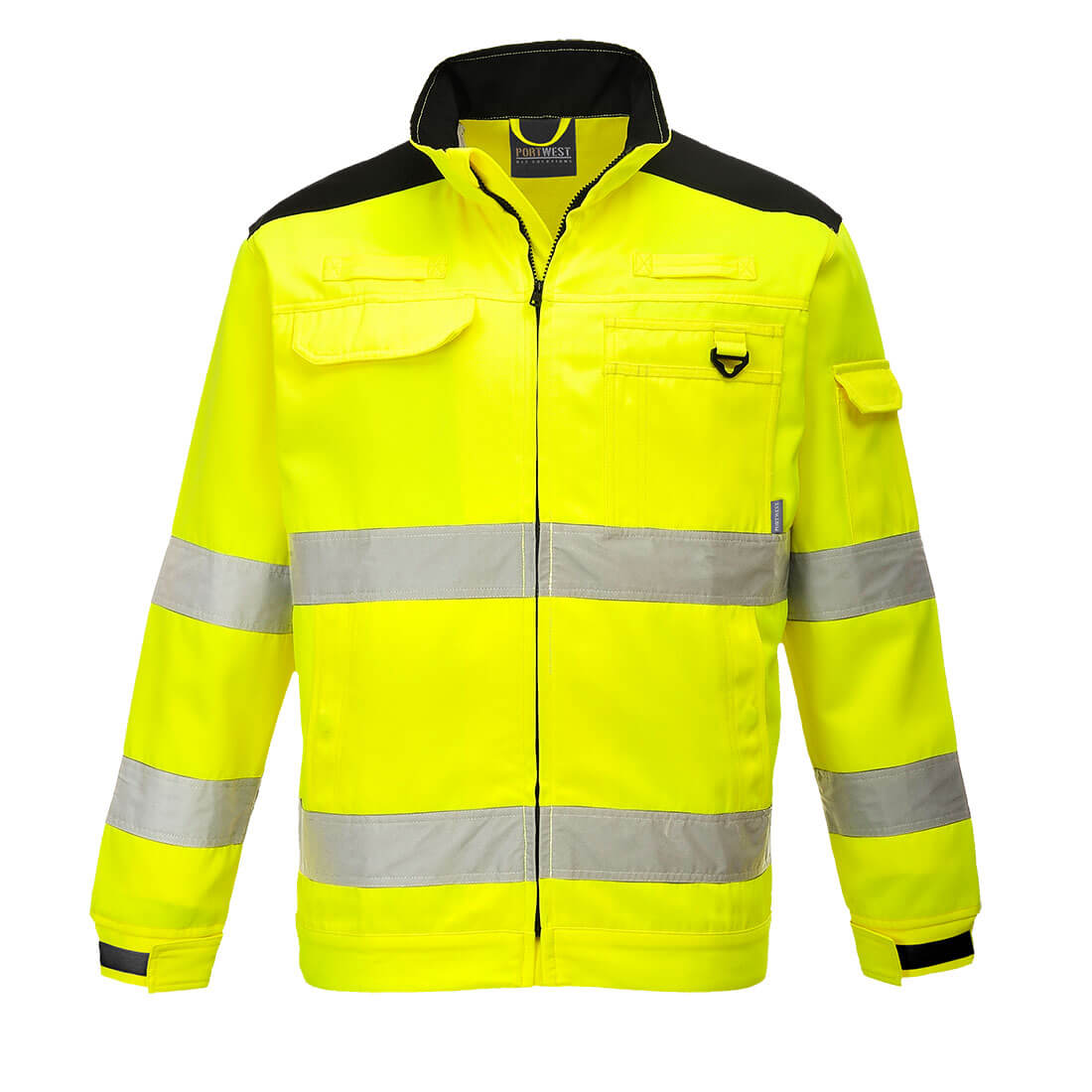 Portwest KS60 Xenon Hi Vis Jacket Yellow Main#colour_yellow