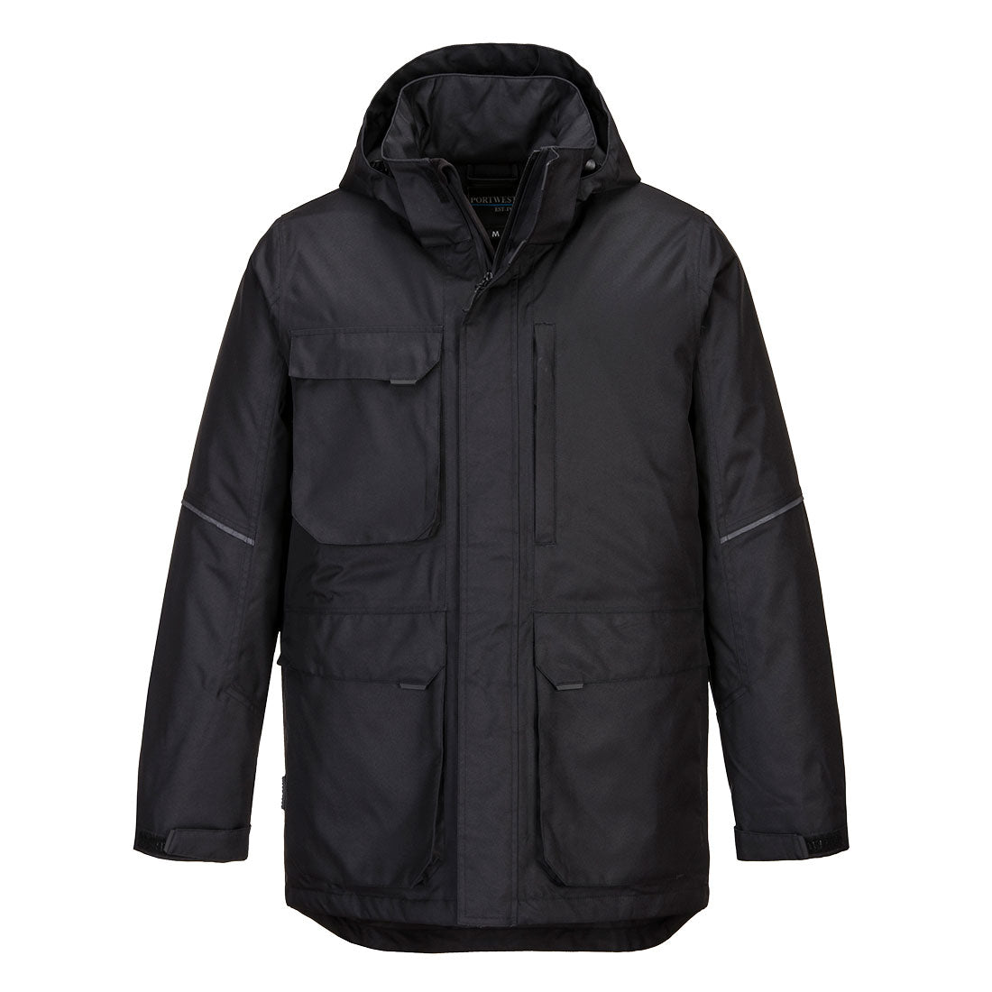 Portwest KX360 KX3 Parka Jacket 1#colour_black