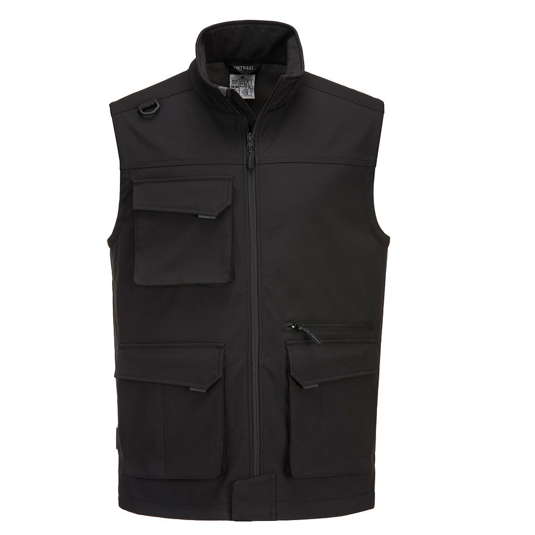 Portwest KX363 KX3 Softshell Gilet 1#colour_black