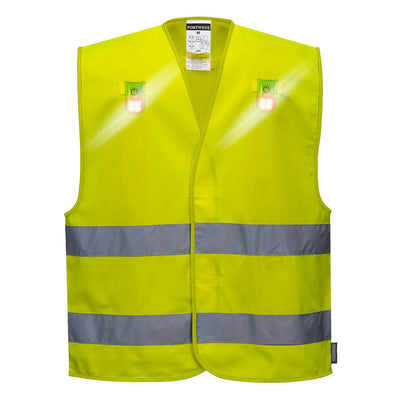 Portwest L474 Hi Vis Versatile Vest 1#colour_yellow