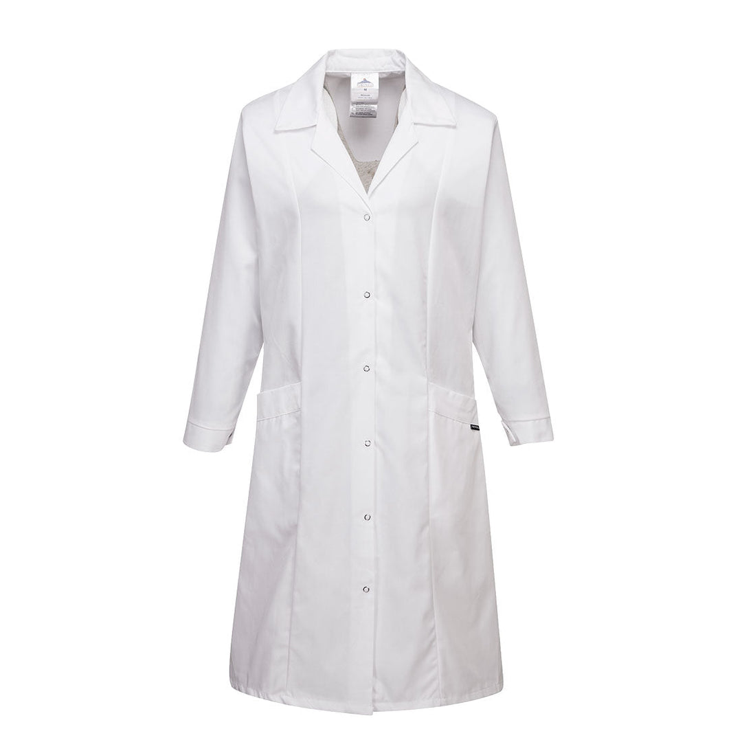 Portwest LW56 Princess Line Ladies Coat 1#colour_white