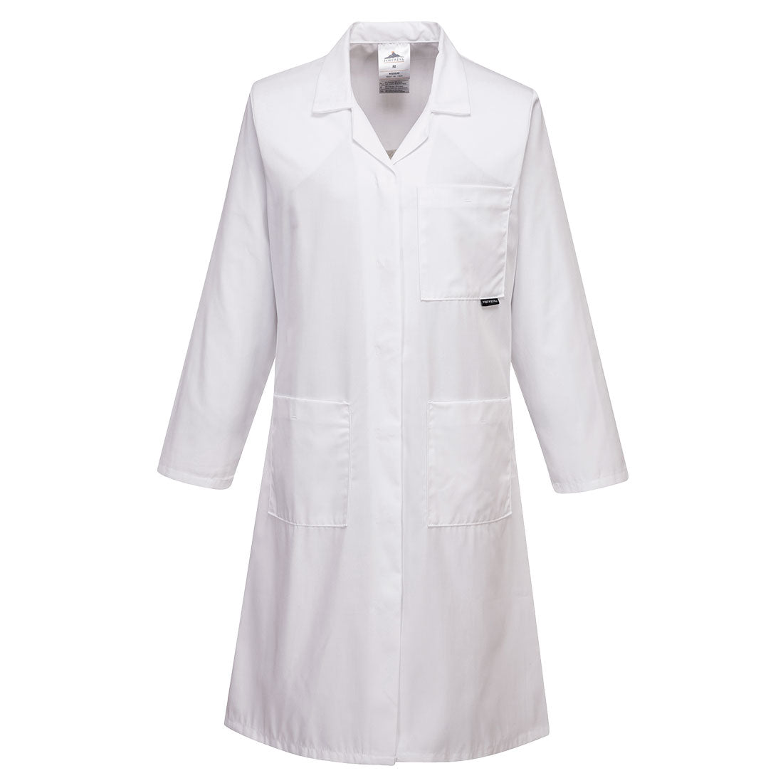 Portwest LW63 Standard Ladies Coat 1#colour_white