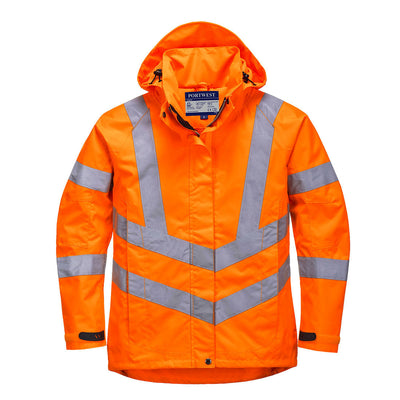 Portwest LW70 Ladies Hi Vis Breathable Jacket 1#colour_orange