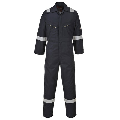 Portwest NX50 Flame Retardant Coveralls made from Nomex Comfort 1#colour_navy