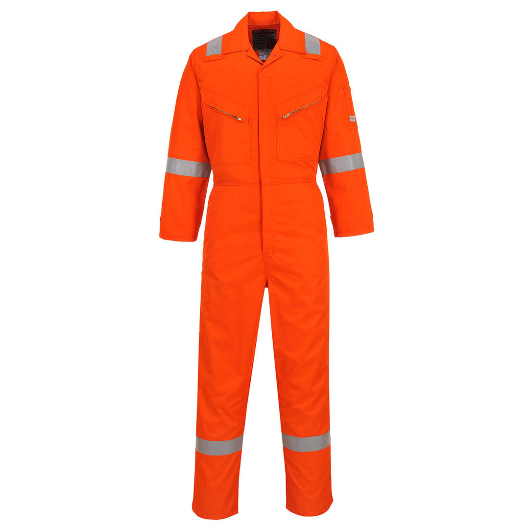 Portwest NX50 Flame Retardant Coveralls made from Nomex Comfort 1#colour_orange