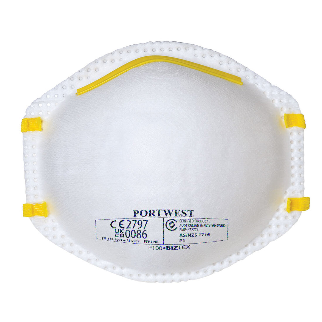 Portwest P100 FFP1 Respirator 1#colour_white