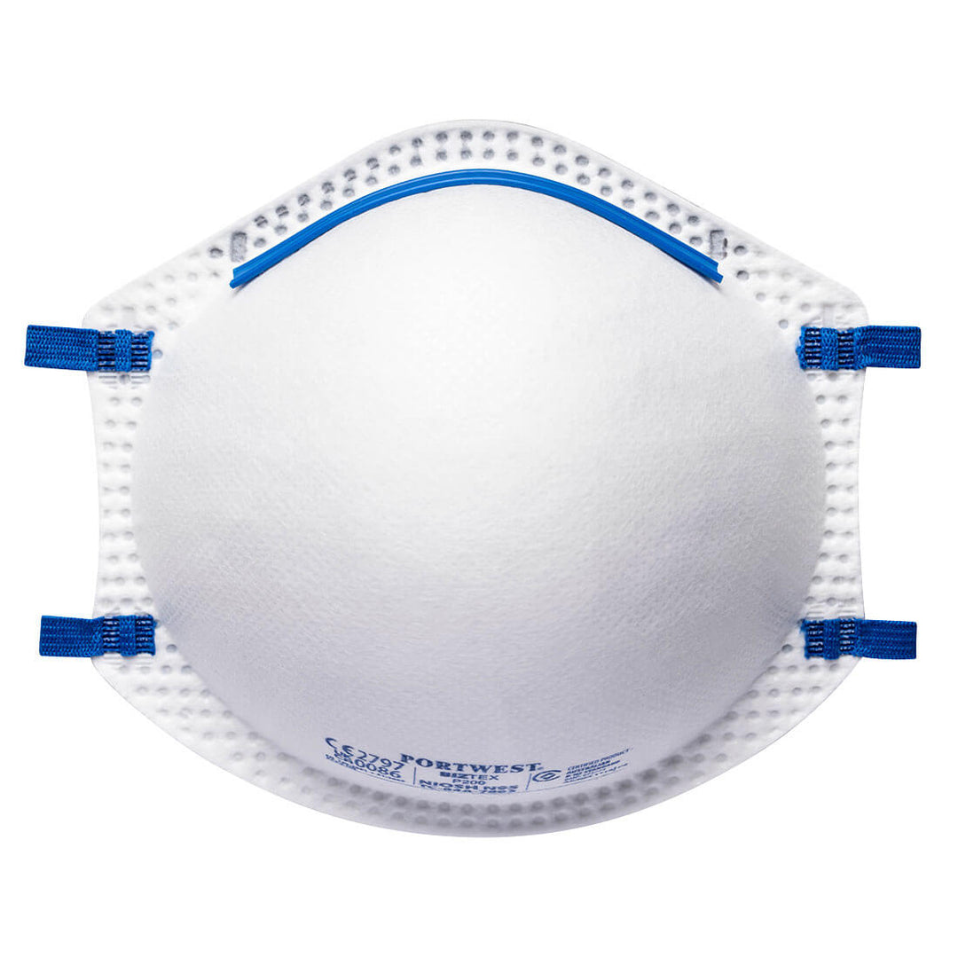 Portwest P200 FFP2 Respirator 1#colour_white