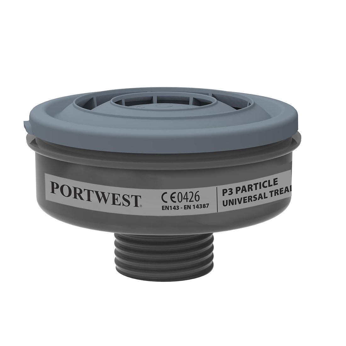 Portwest P946 P3 Particle Filter Universal Tread 1#colour_black