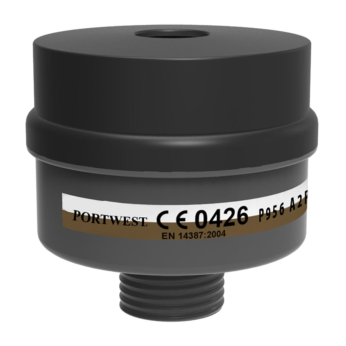 Portwest P956 A2P3 Combination Filter Universal Tread 1#colour_black