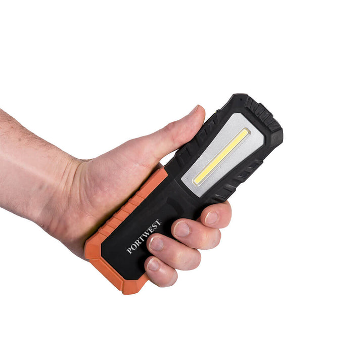 Portwest PA78 USB Rechargeable Inspection Torch 1#colour_black 2#colour_black