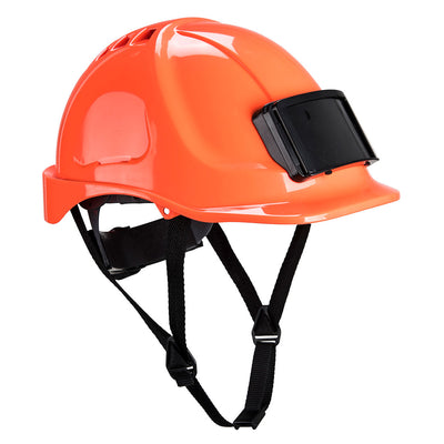 Portwest PB55 Endurance Badge Holder Helmet 1#colour_orange