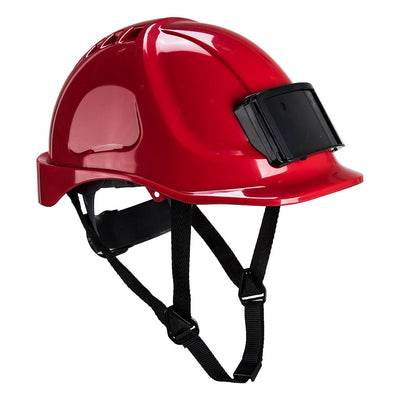 Portwest PB55 Endurance Badge Holder Helmet 1#colour_red