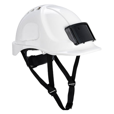 Portwest PB55 Endurance Badge Holder Helmet 1#colour_white
