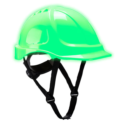 Portwest PG54 Endurance Glowtex Helmet 1#colour_white 2#colour_white