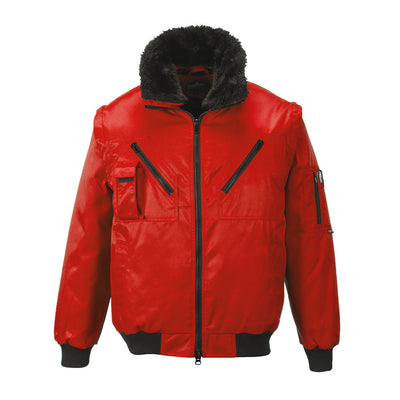 Portwest PJ10 Pilot Jacket 1#colour_red