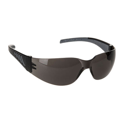Portwest PR32 Wrap Around Pro Safety Glasses 1#colour_smoke