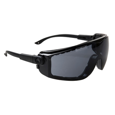Portwest PS03 Focus Safety Glasses 1#colour_smoke