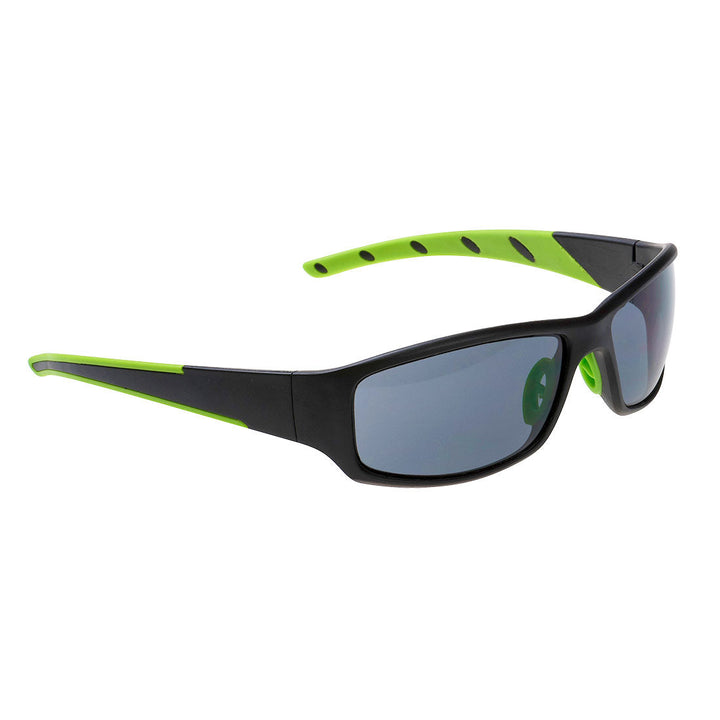 Portwest PS05 Athens Sport Safety Glasses 1#colour_smoke 2#colour_smoke