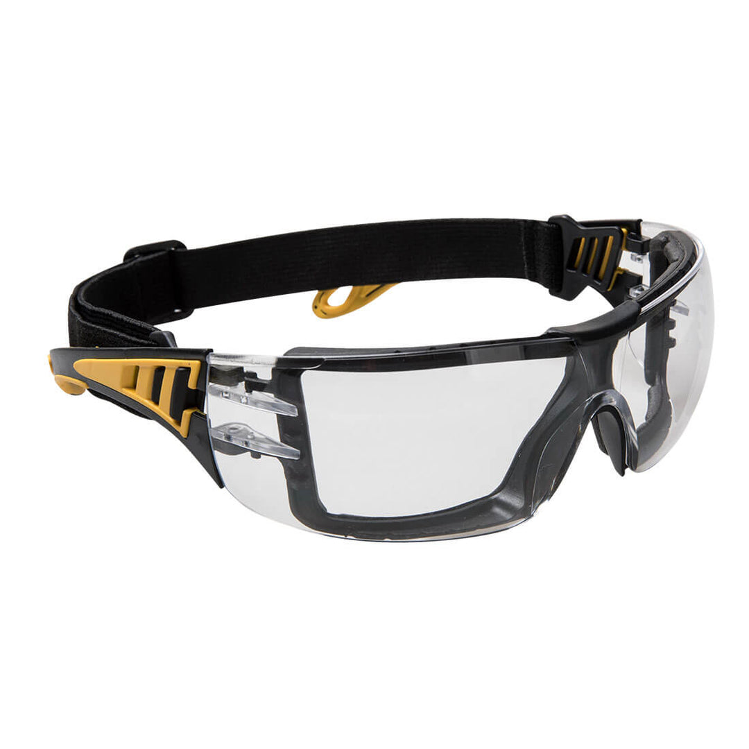 Portwest PS09 Impervious Tech Safety Glasses 1#colour_clear