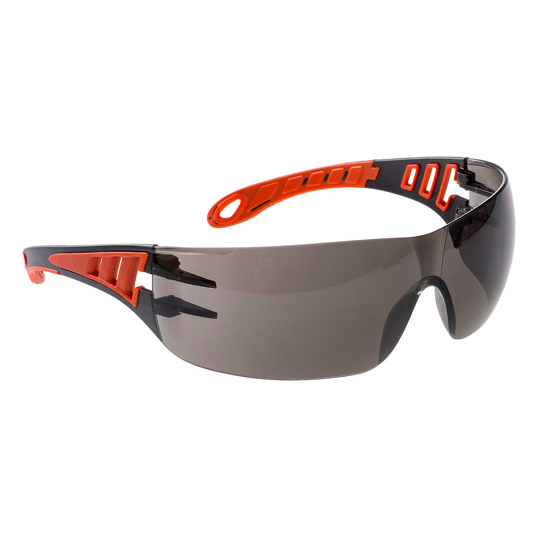 Portwest PS12 Tech Look Safety Glasses 1#colour_smoke