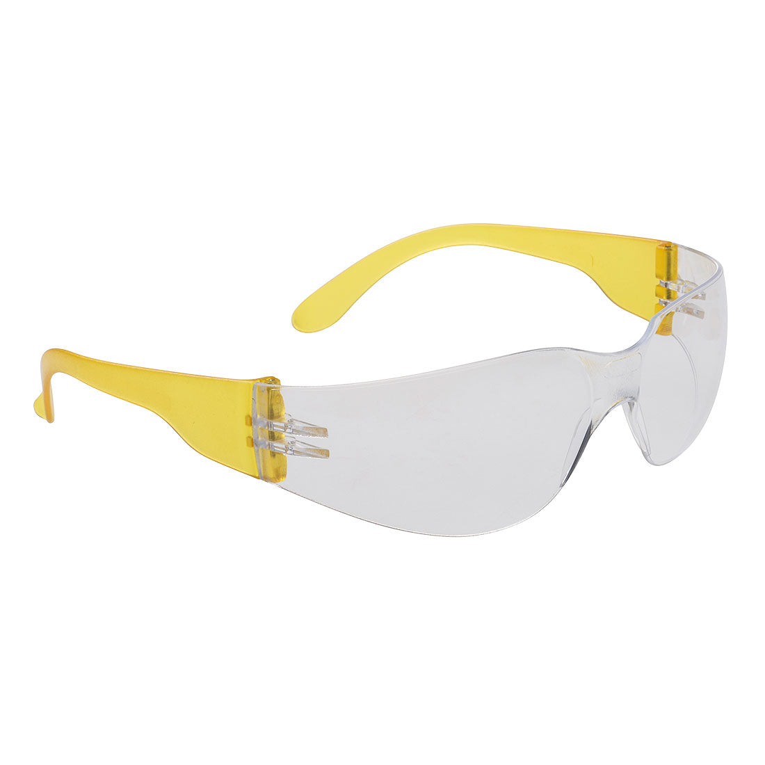 Portwest PS32 Wrap Around Plus Safety Glasses 1#colour_clear 2#colour_clear 3#colour_clear