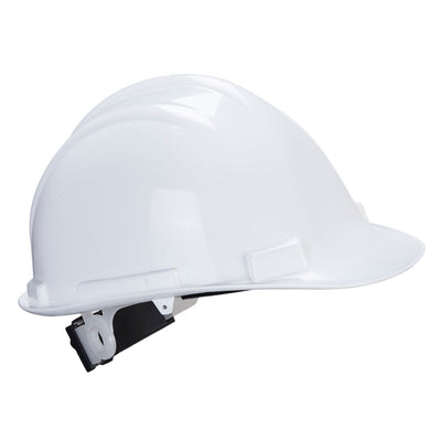 Portwest PS57 Expertbase Wheel Safety Helmet 1#colour_white 2#colour_white