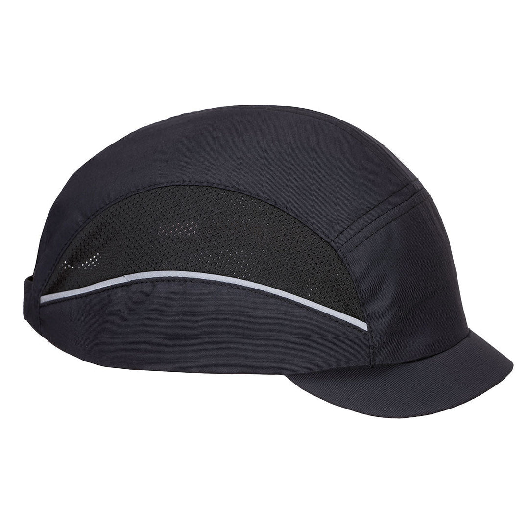 Portwest PS69 AirTech Micro Peak Bump Cap 1#colour_black