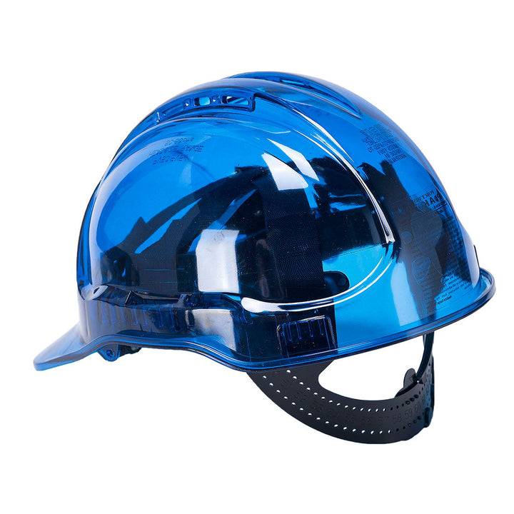 Portwest PV50 Peak View Hard Hat Vented 1#colour_blue 2#colour_blue