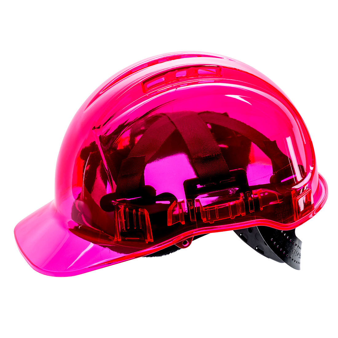 Portwest PV50 Peak View Hard Hat Vented 1#colour_pink