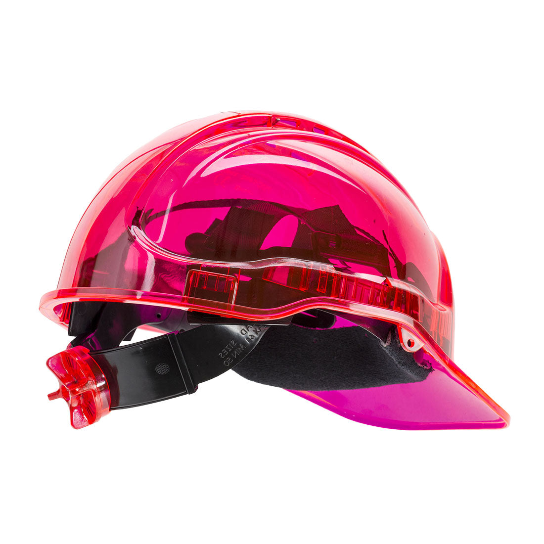 Portwest PV60 Peak View Ratchet Hard Hat Vented 1#colour_pink